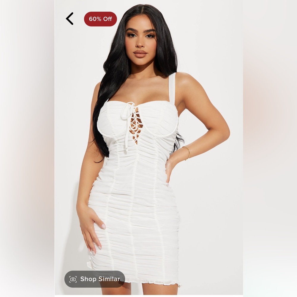 Fashion Nova| White Dress